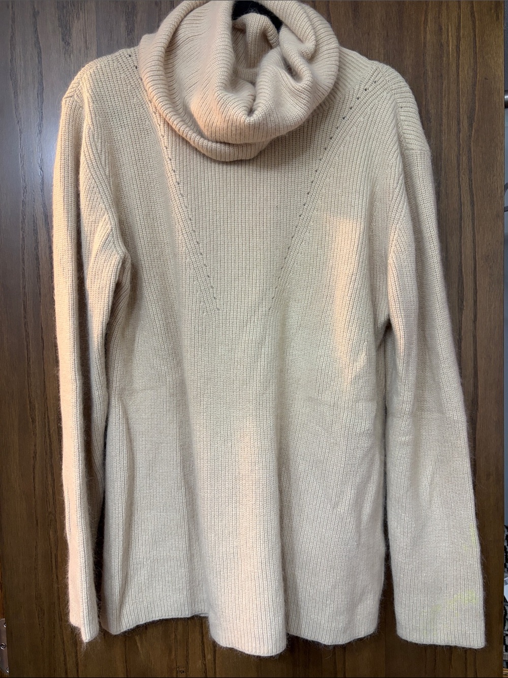 GAP Cream Cowl Neck Knit Sweater